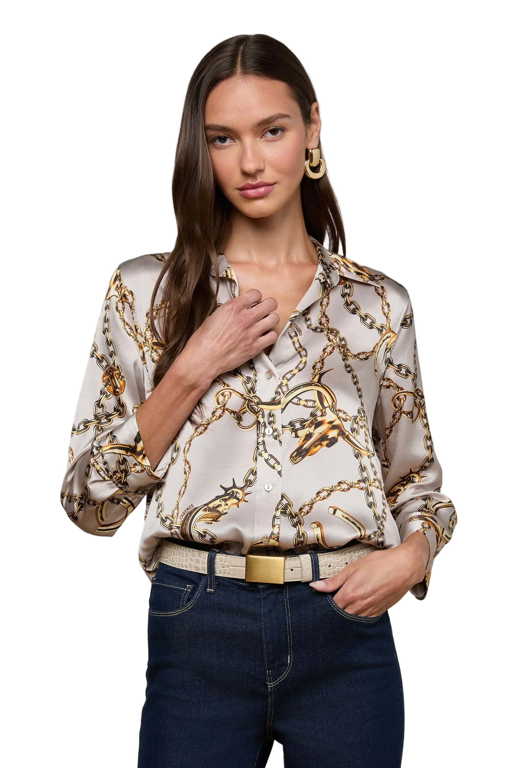 DANI 3/4 SLV BLOUSE (40126BHC)
sassanova