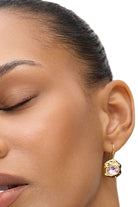 LEIA EARRINGS- PINK - Sassanova