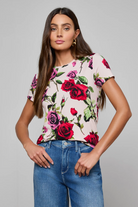 RESSI SS ROMANTIC ROSE TEE - T-shirts - Sassanova