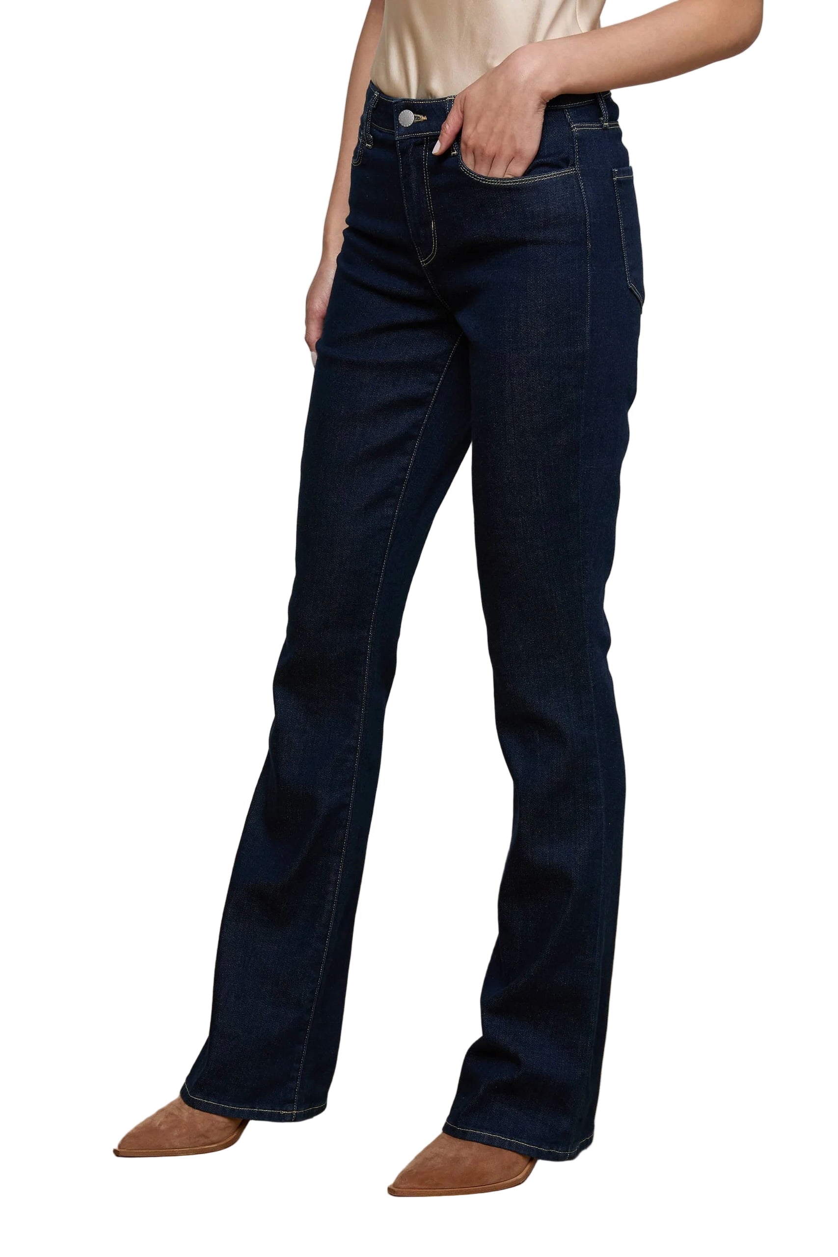 SELMA H/R SLEEK BABY BOOT - Jeans - Sassanova