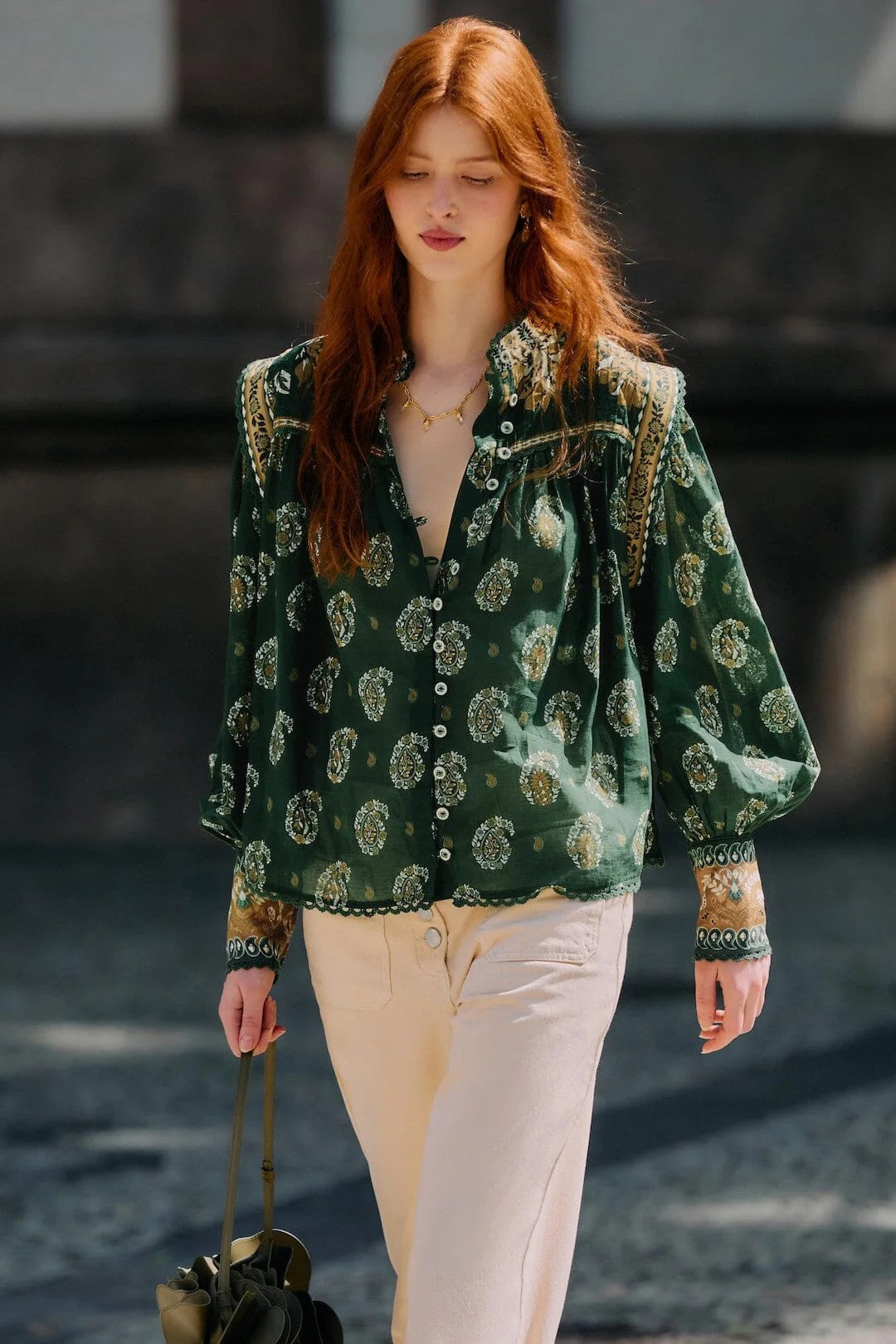 TAYLA BLOUSE - Blouses - Sassanova