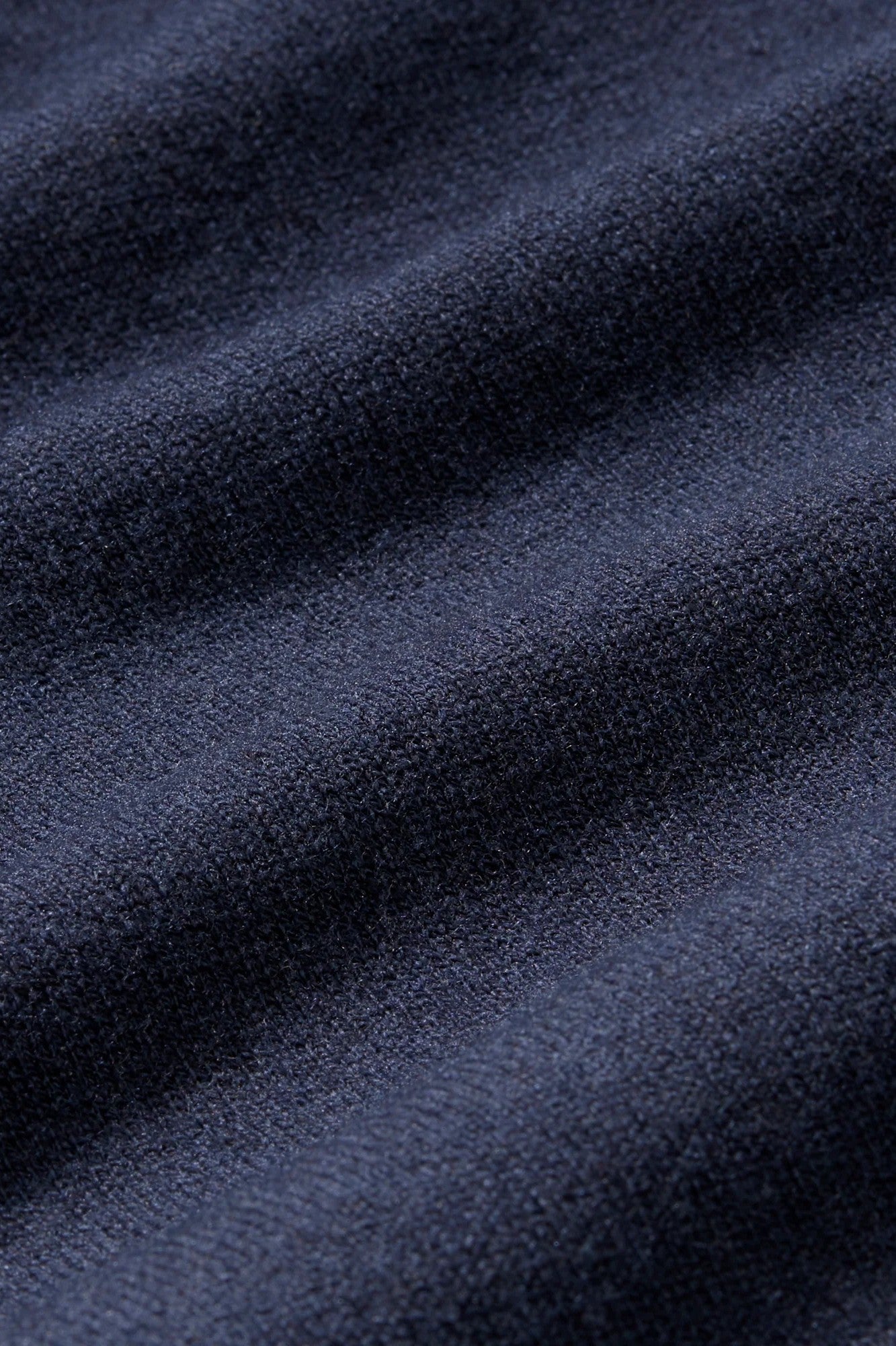 long sleeved navy quarter zip sweater-novaman