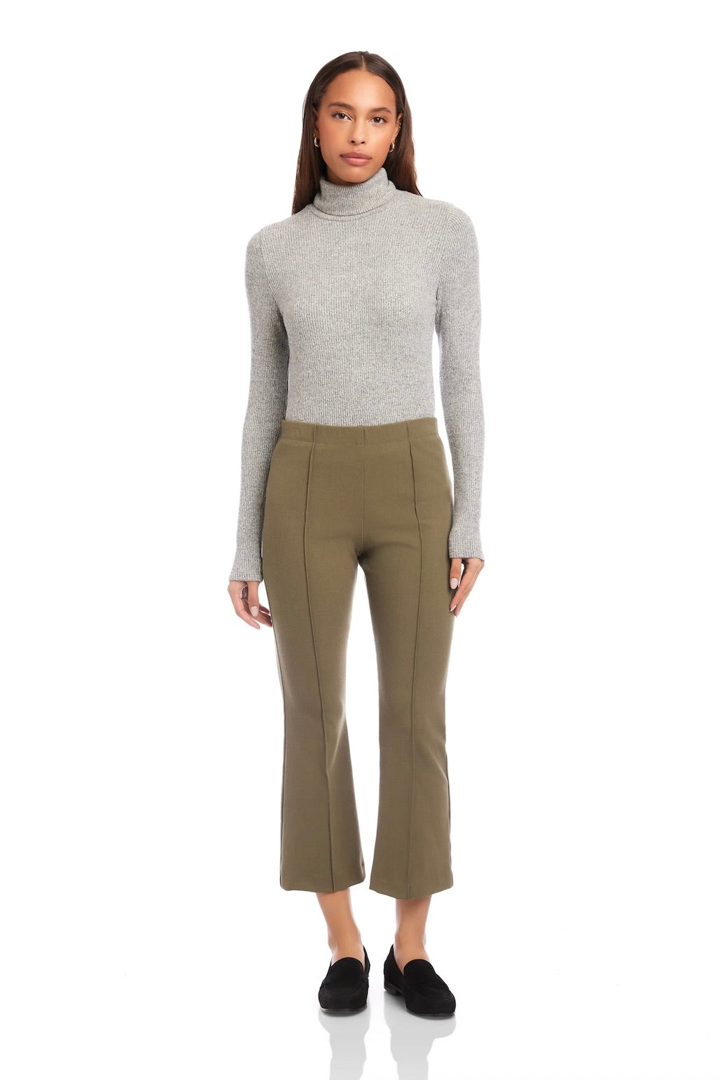 SIGOURNEY PINTUCK PANTS - Pants - Sassanova