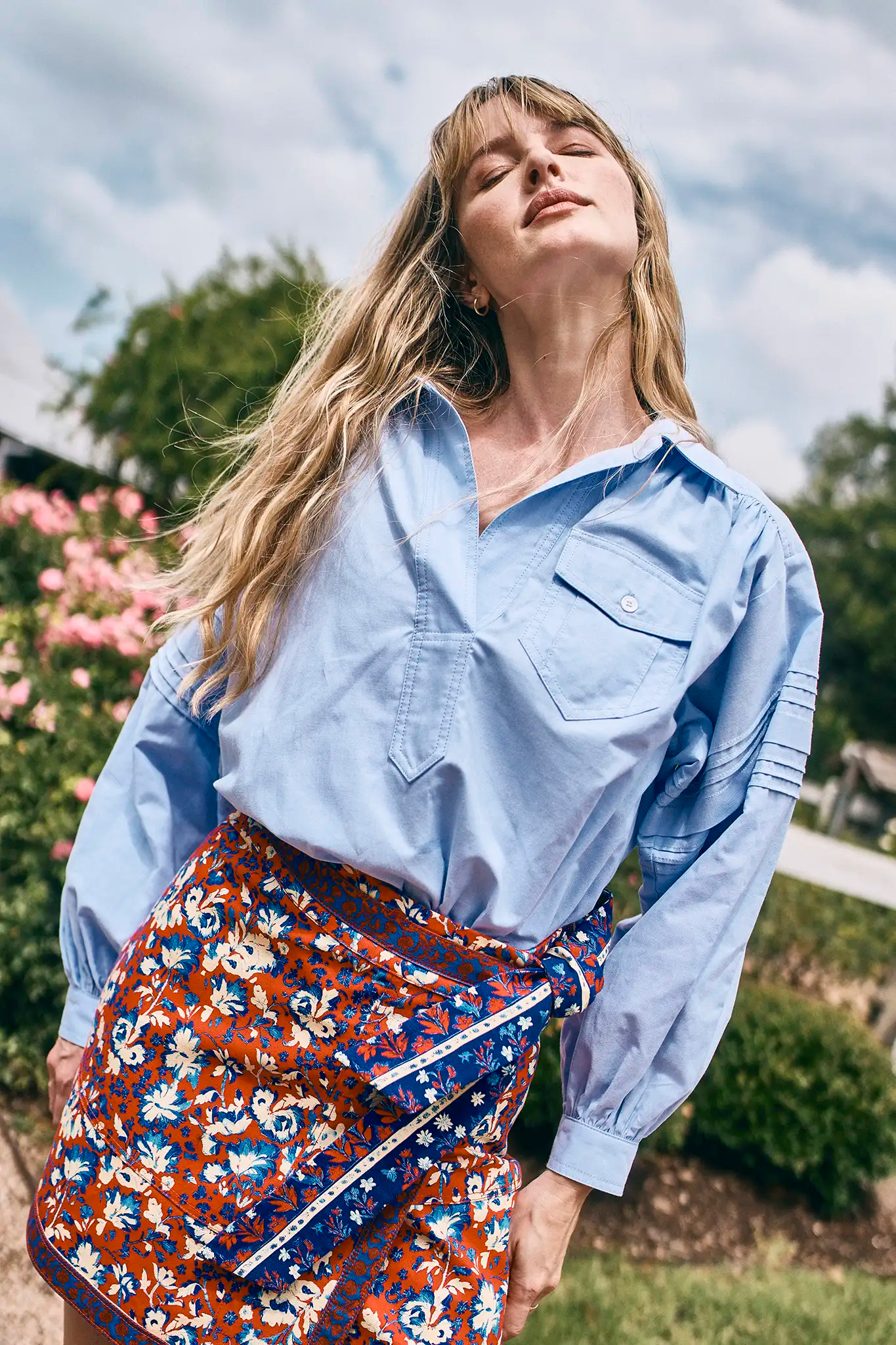 EVANGELINE SHIRT - Blouses - Sassanova