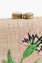 THE AZAELA MINAUDIERE- NATURAL/PINK - Handbags - Sassanova