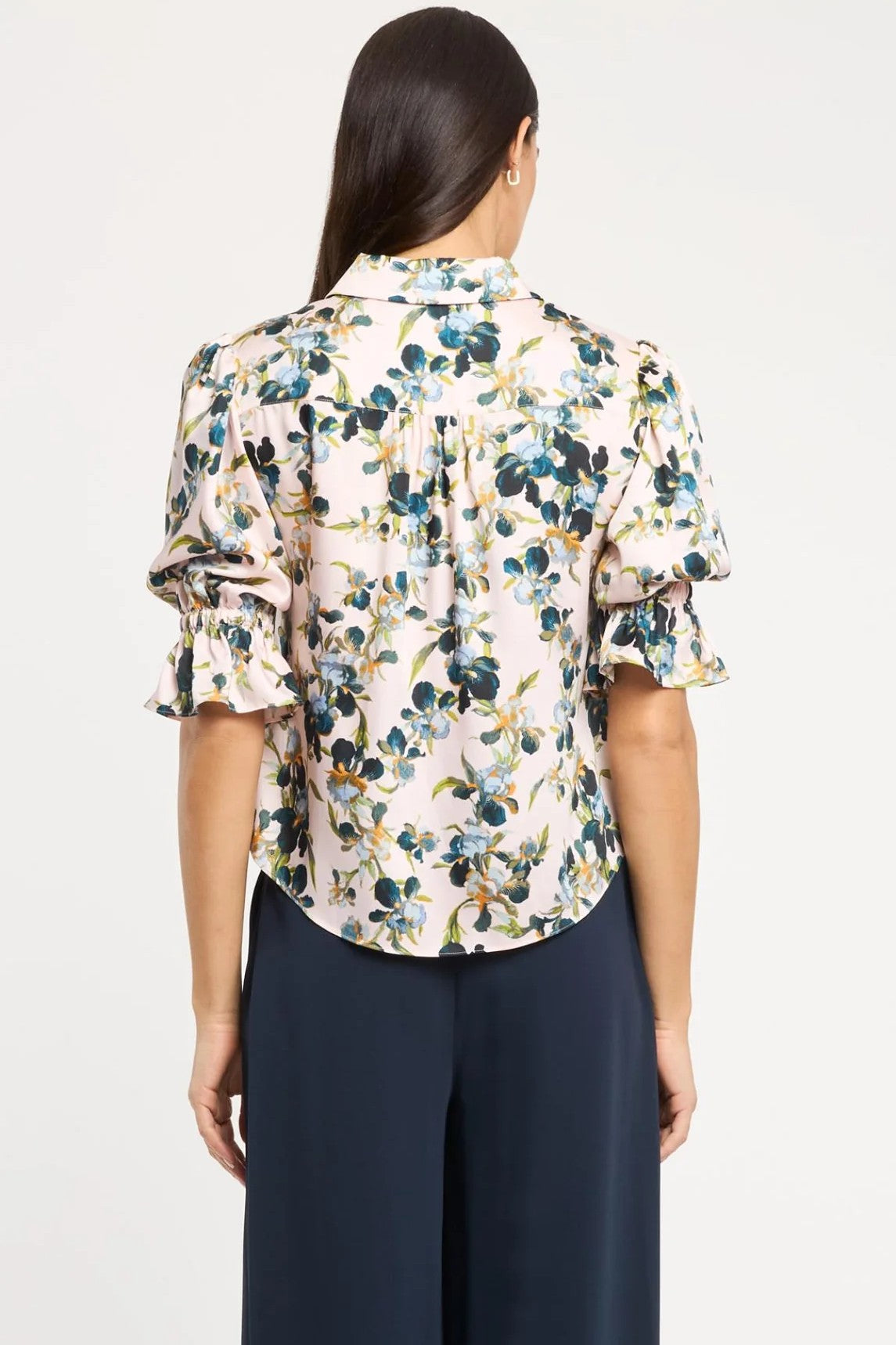 TRAILING IRIS FIONA TOP - Blouses - Sassanova