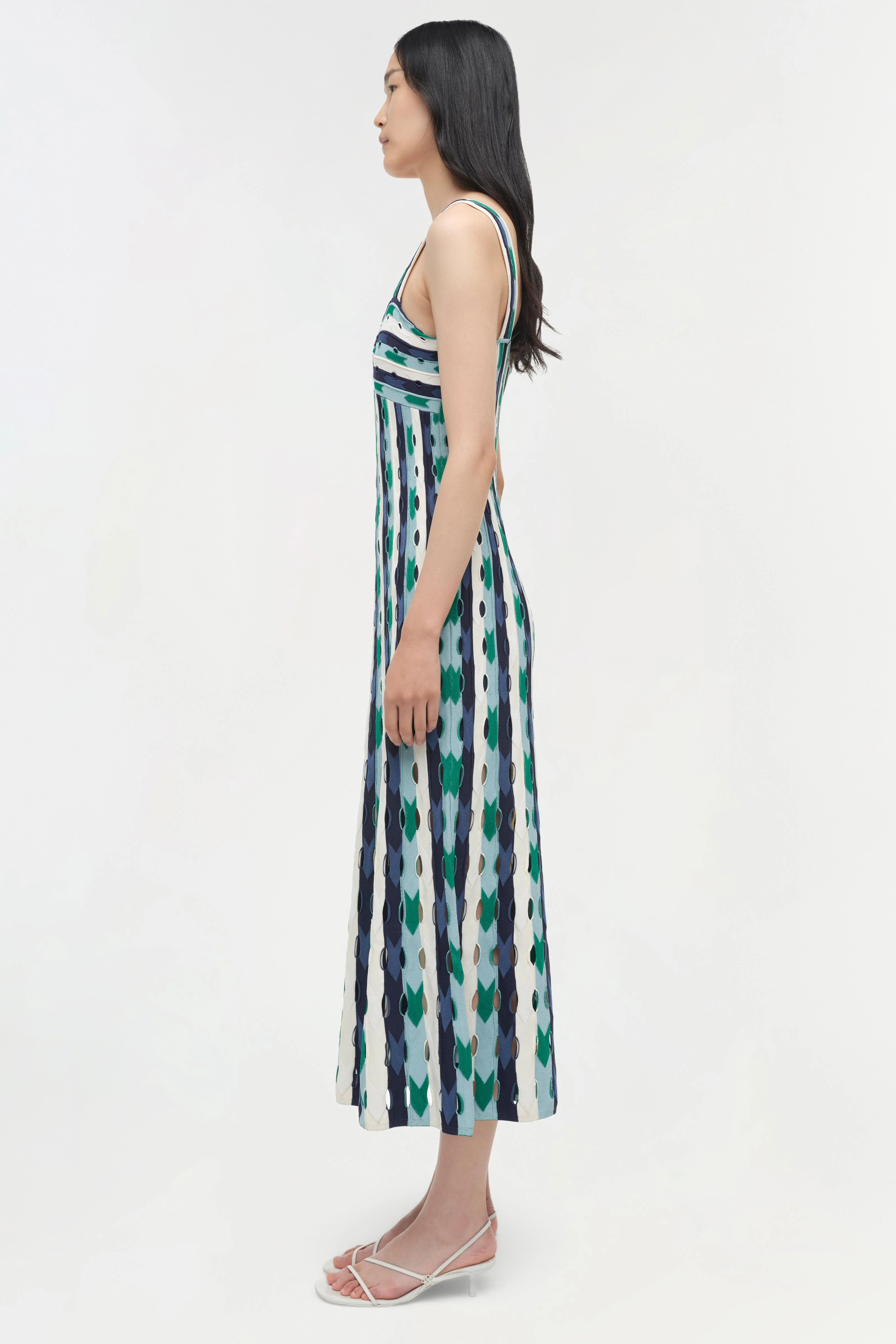 CHRISTINA KNIT MIDI DRESS - Dresses - Sassanova