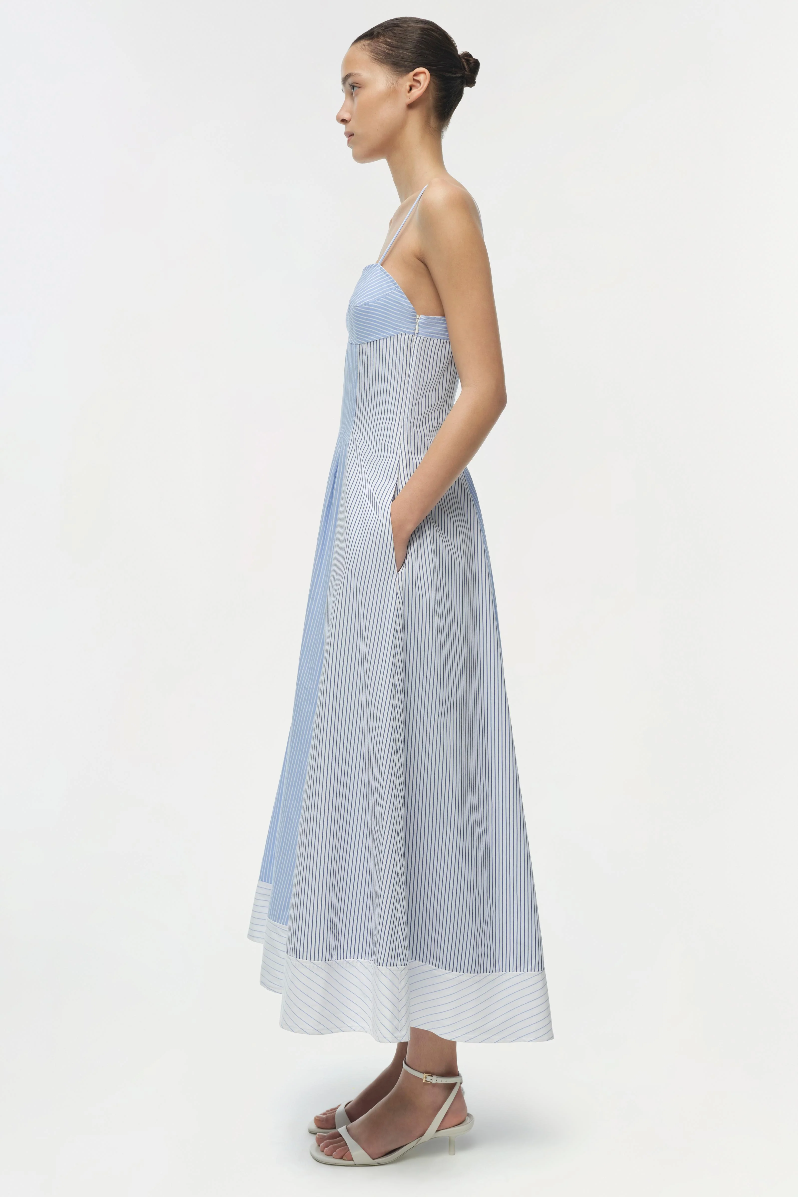 CHAMBERLAIN COTTON MIDI DRESS - Dresses - Sassanova