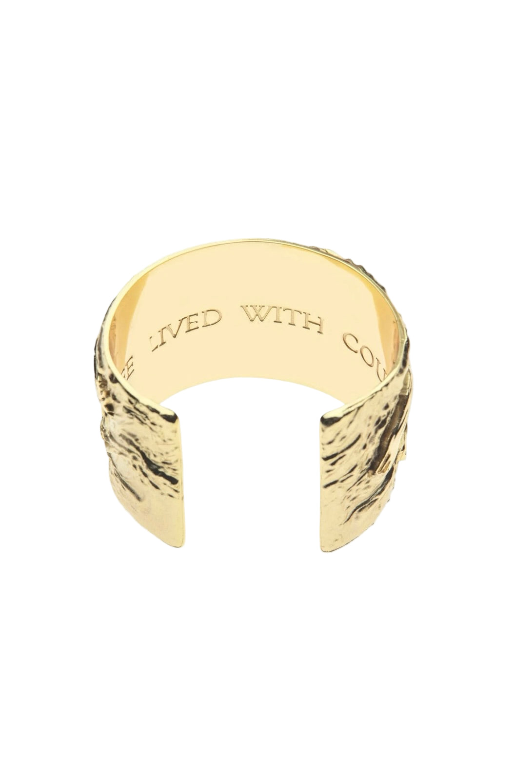 COURAGE HORSE CUFF- GLD
sassanova