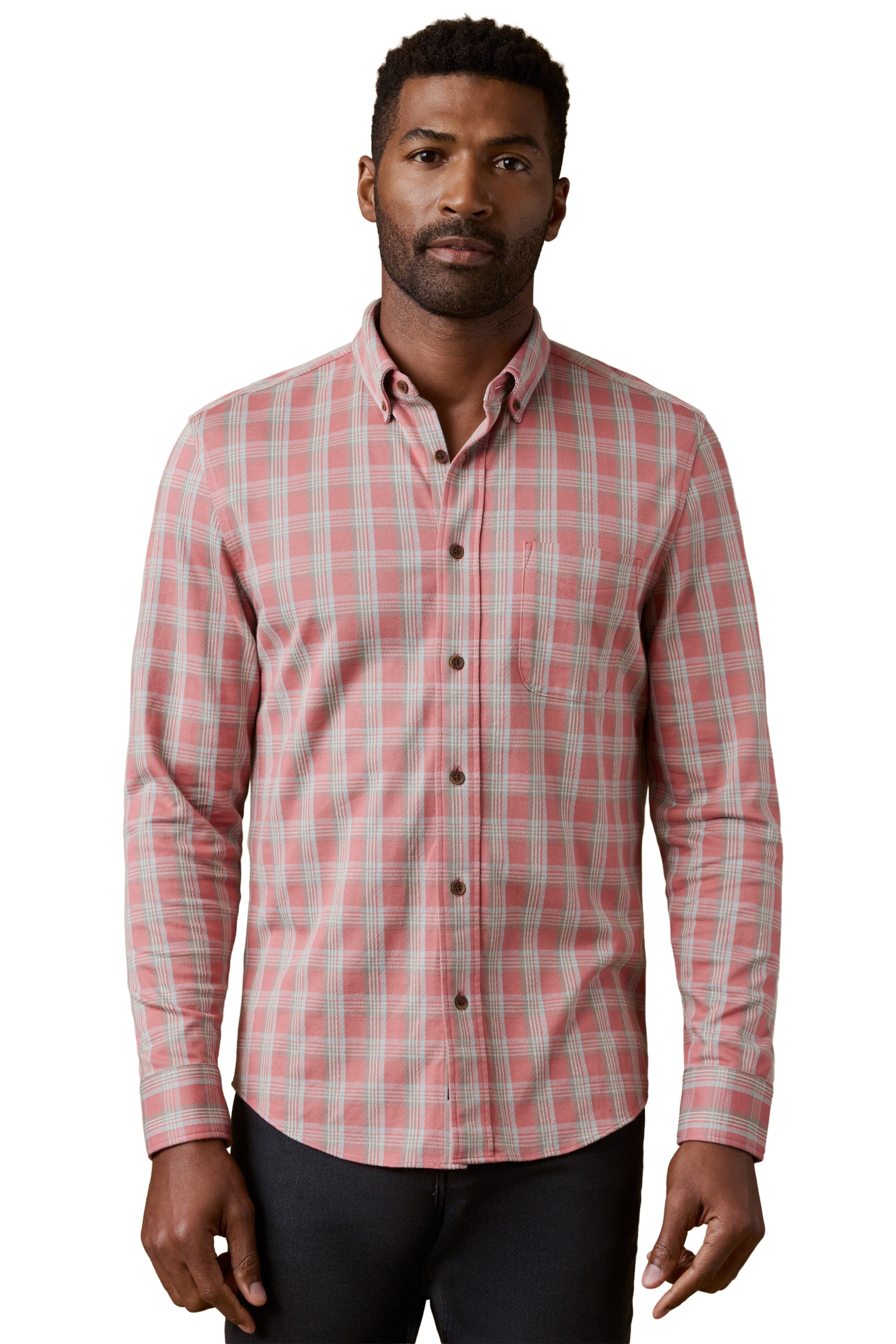 COASTLINE KNIT SHIRT - Long Sleeved Shirts - Novaman