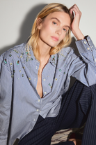 MARGAUX EMBELLISHED TOP - Blouses - Sassanova