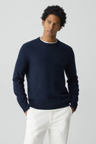 HILLES CASHMERE CREW-novaman