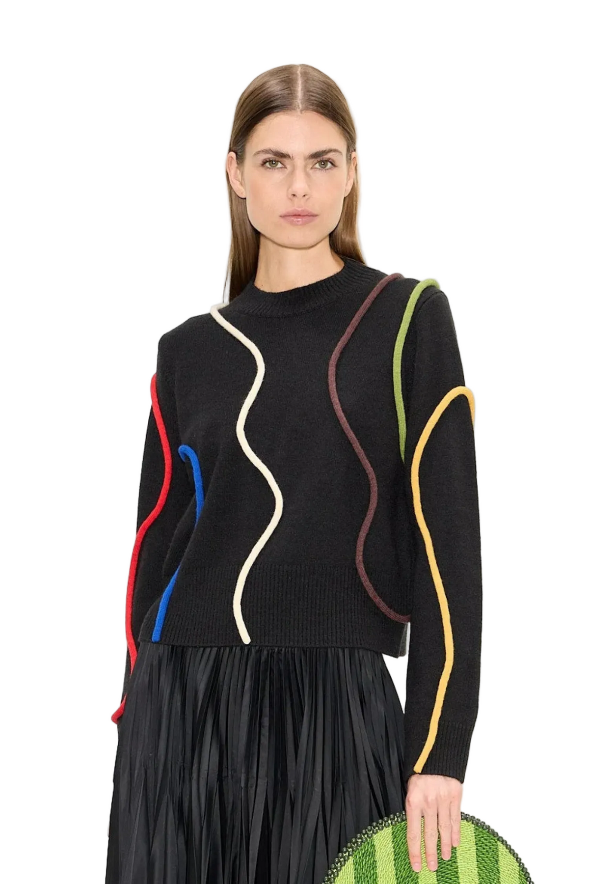 CHER SQUIGGLE SWEATER Sassanova