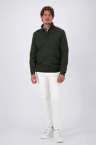 DESMOND 1/4 BUTTON SWEATER - Sweaters - Novaman