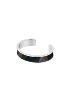 LILLIAN THIN SILVER CUFF Sassanova