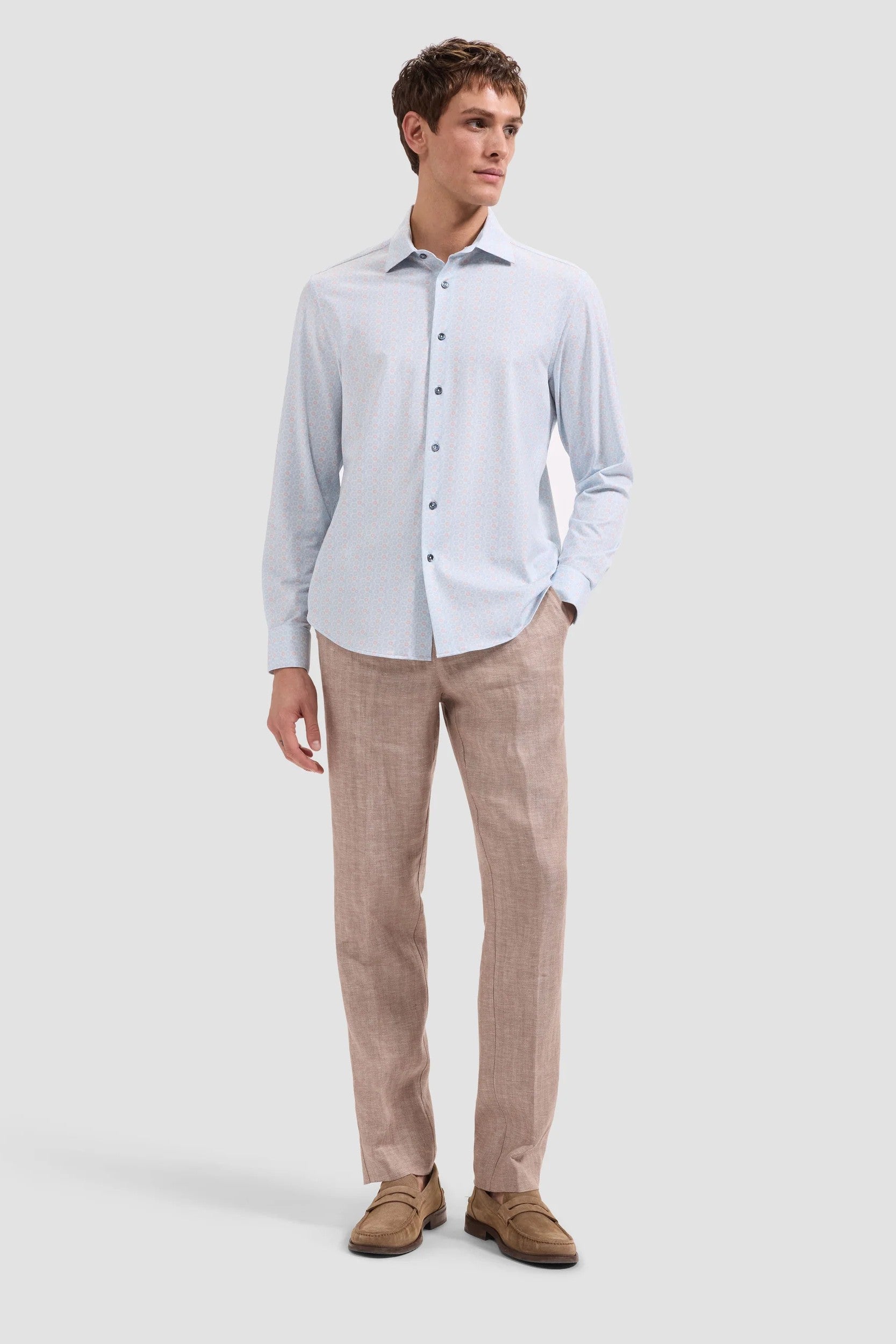 OOOHCOTTON JAMES LONG SLEEVE SHIRT - Long Sleeved Shirts - Novaman