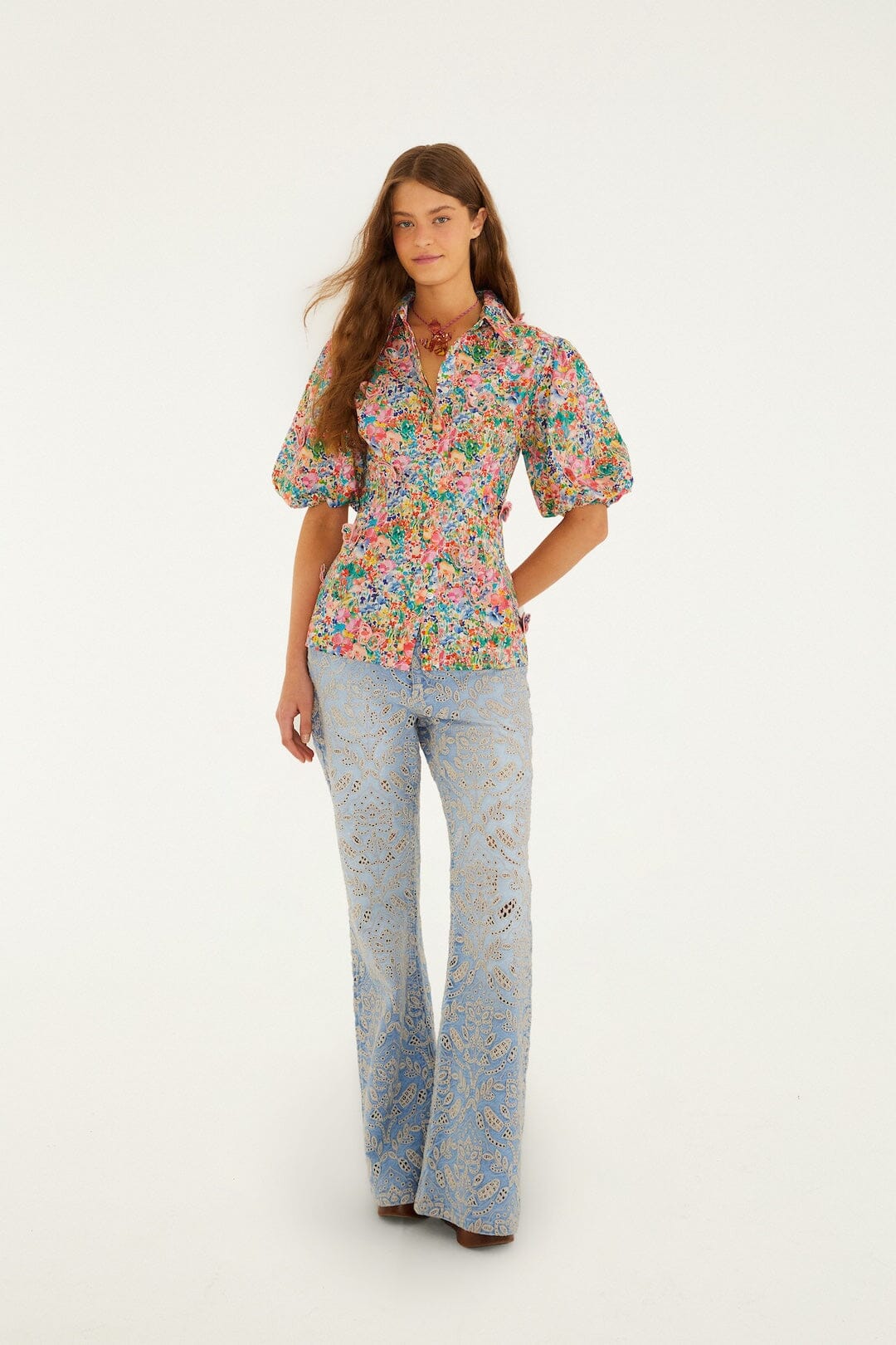 BUTTERFLIES BLOUSE - Blouses - Sassanova