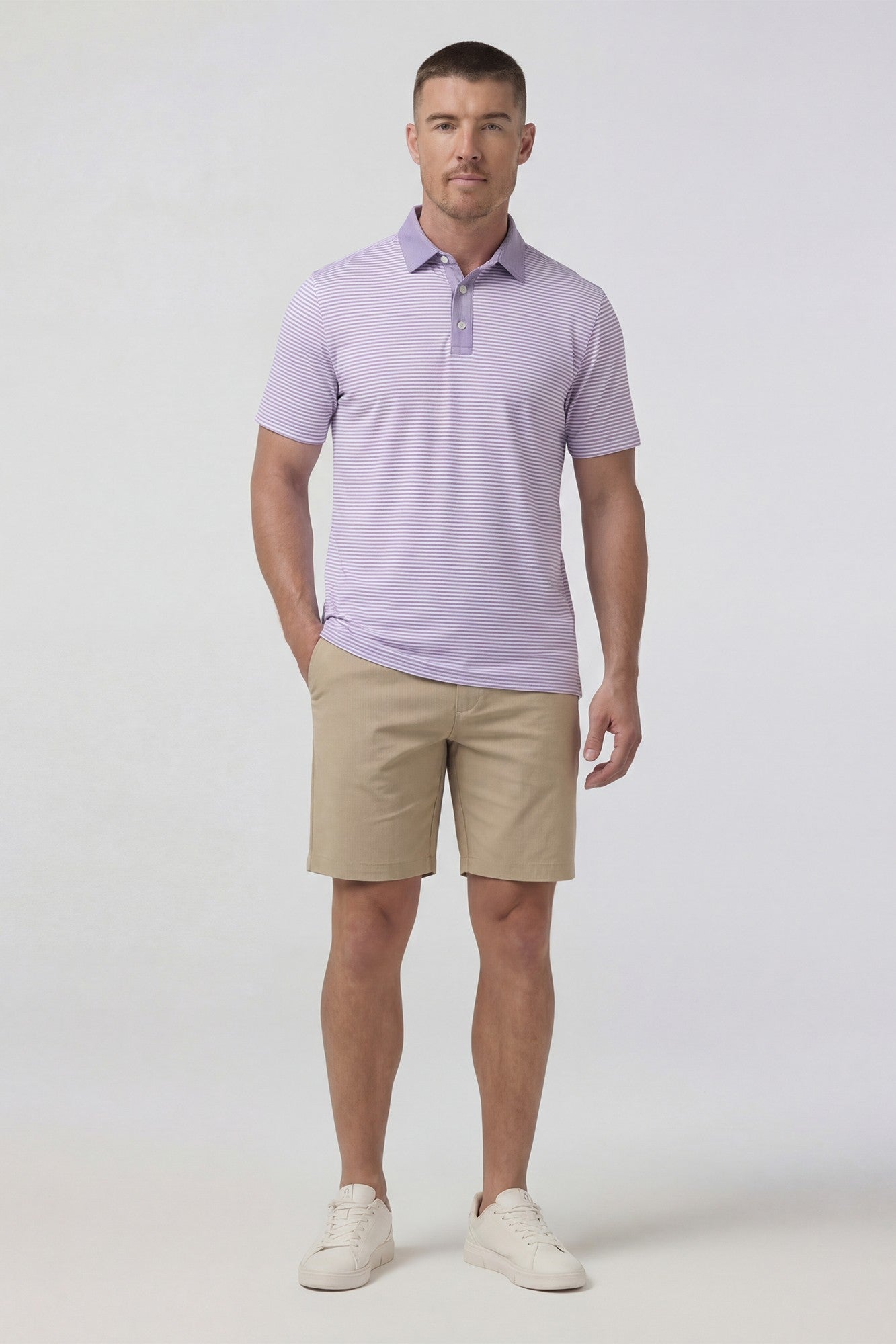 VERSA STRIPED POLO - Polos - Novaman