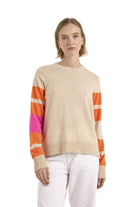 IRREGULAR STRIPE MAYA CREW - Sweaters - Sassanova