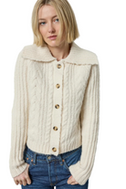 LOFTY COLLARED CARDIGAN Sassanova