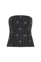 AIDEN EMBROIDERED TOP Sassanova