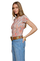 RESSI SS PAISLEY TEE
sassavova