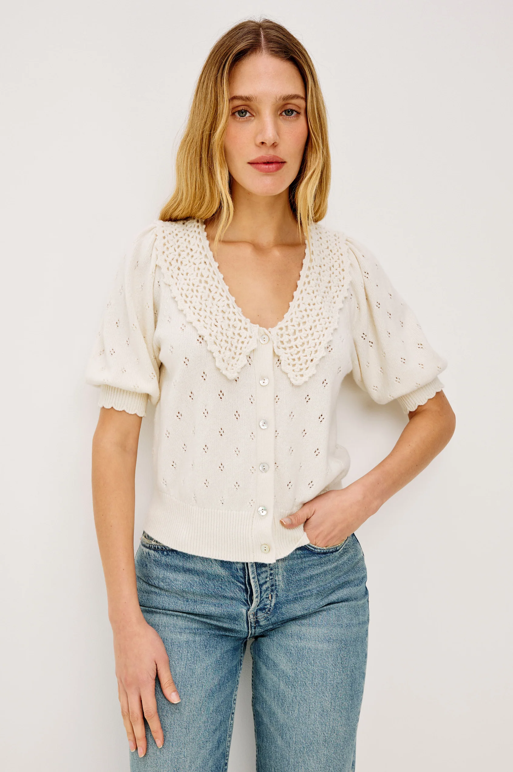 MINDY TOP - Blouses - Sassanova