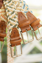 BRAIDED ITALIAN COMO BELT - Belts - Novaman