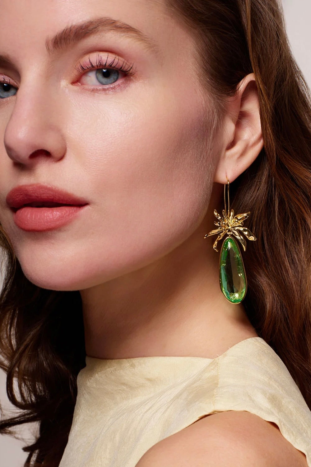 TEO EARRINGS- GREEN
sassanova
