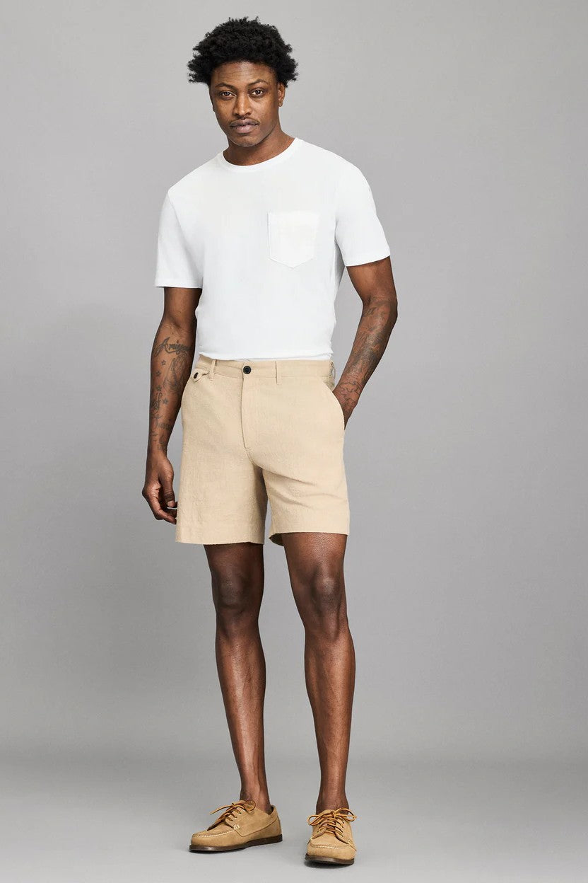 SLUB COTTON SHORT - Shorts - Novaman
