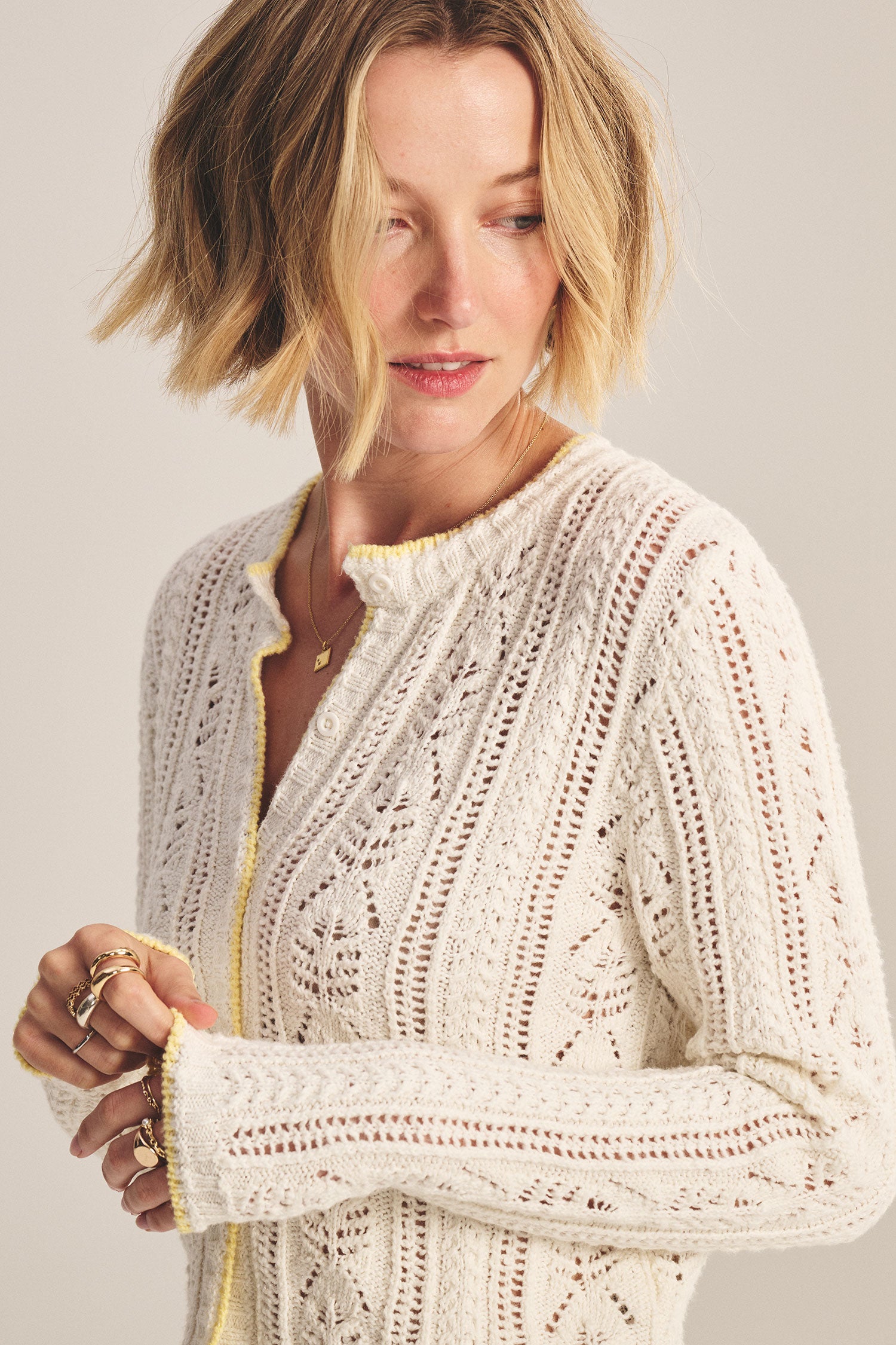 DAISY CARDIGAN - Sweaters - Sassanova
