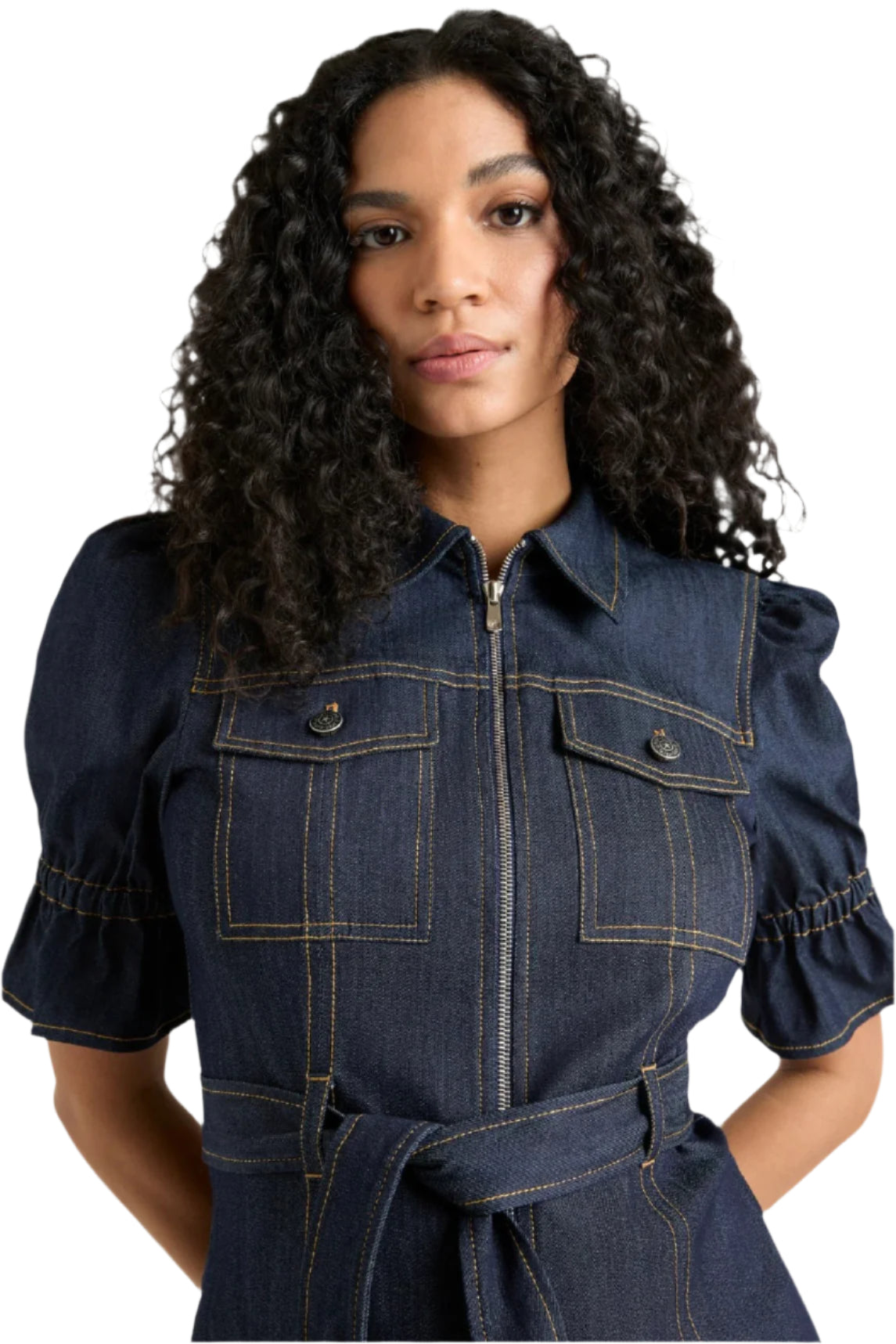 DENIM HOLLY DRESS
sassanova