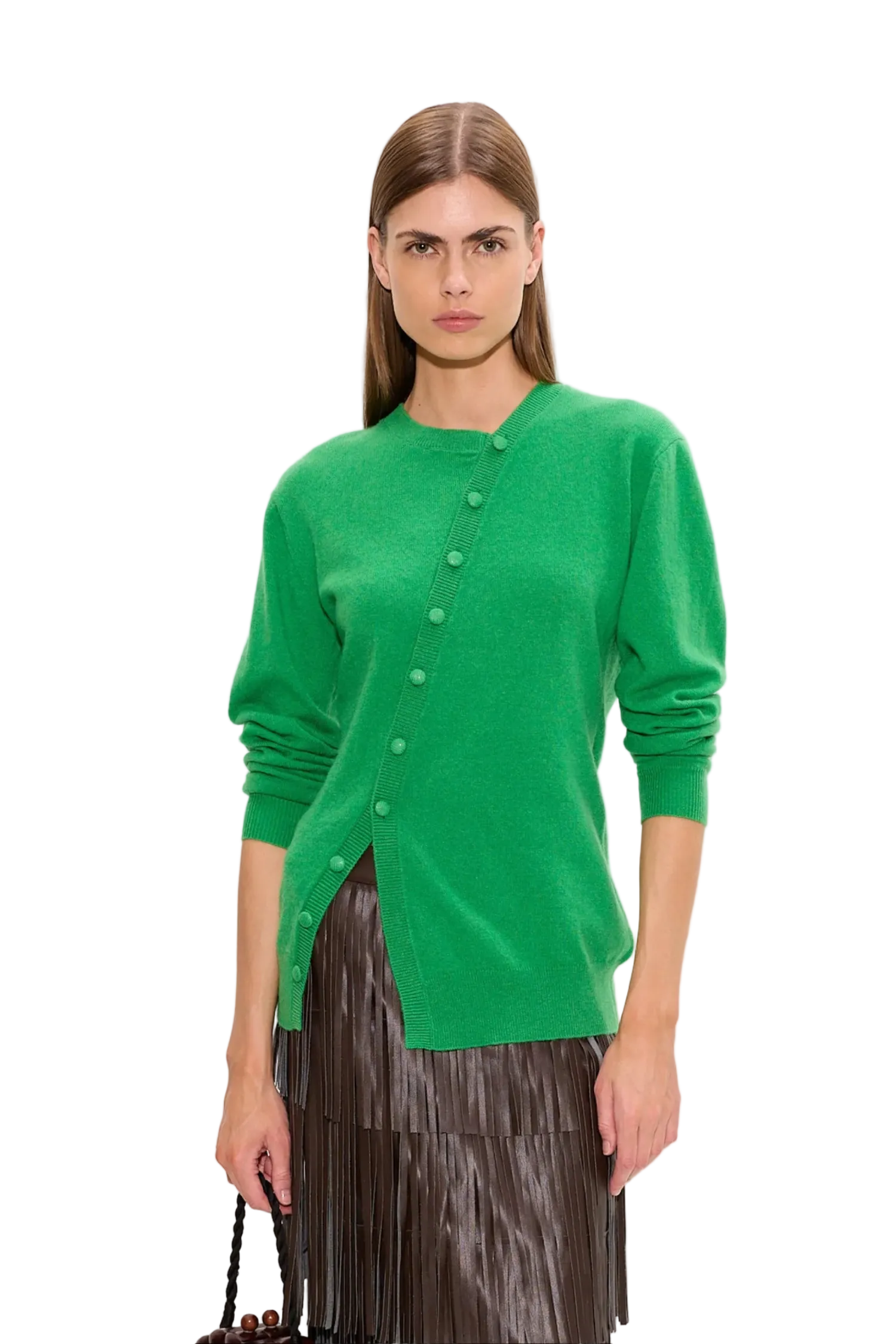 ADA ASYMMETRICAL CARDIGAN Sassanova 