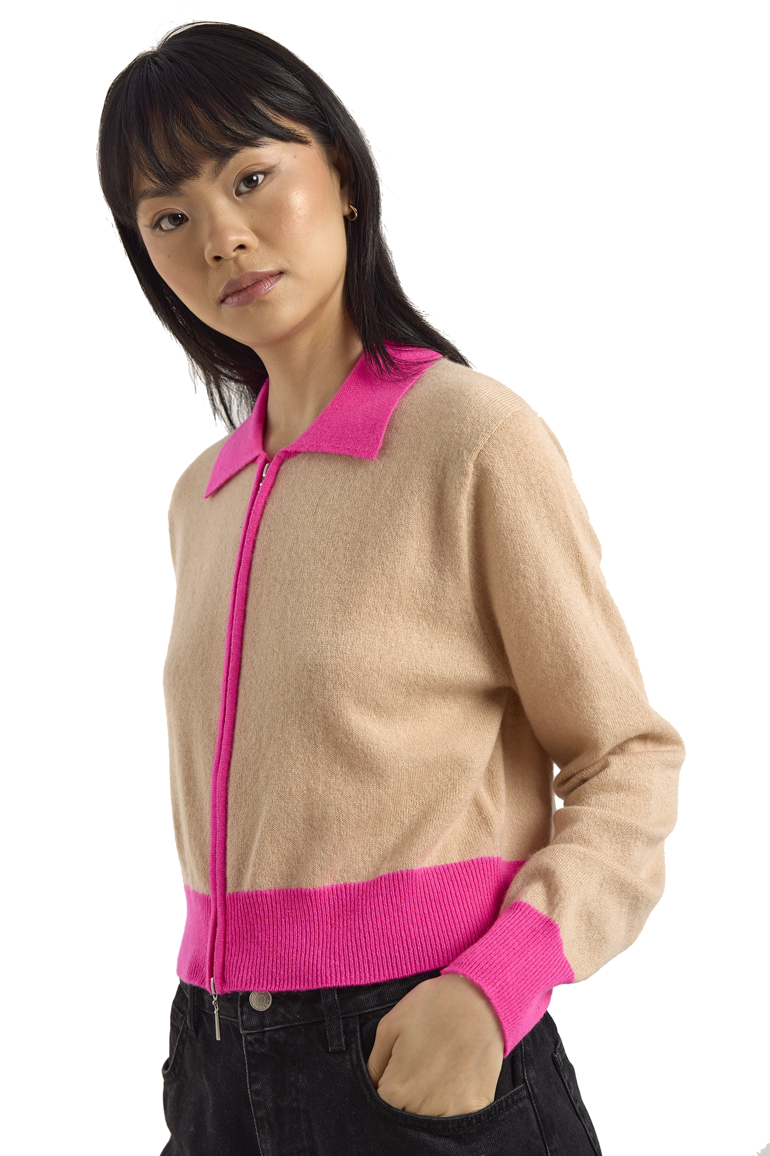 KATY COLOUR POP JACKET - Sweaters - Sassanova
