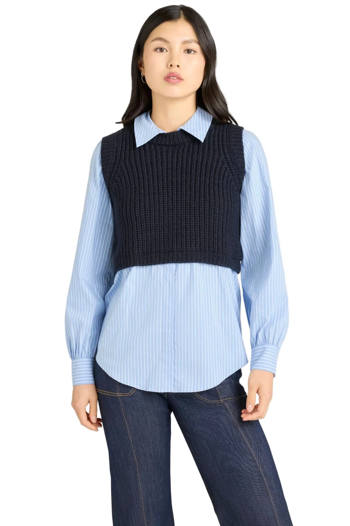 MARA SHAKER PULLOVER - Sweaters - Sassanova