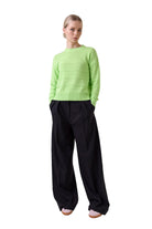 TILLY TEXTURED STRIPE CREW - Sweaters - Sassanova