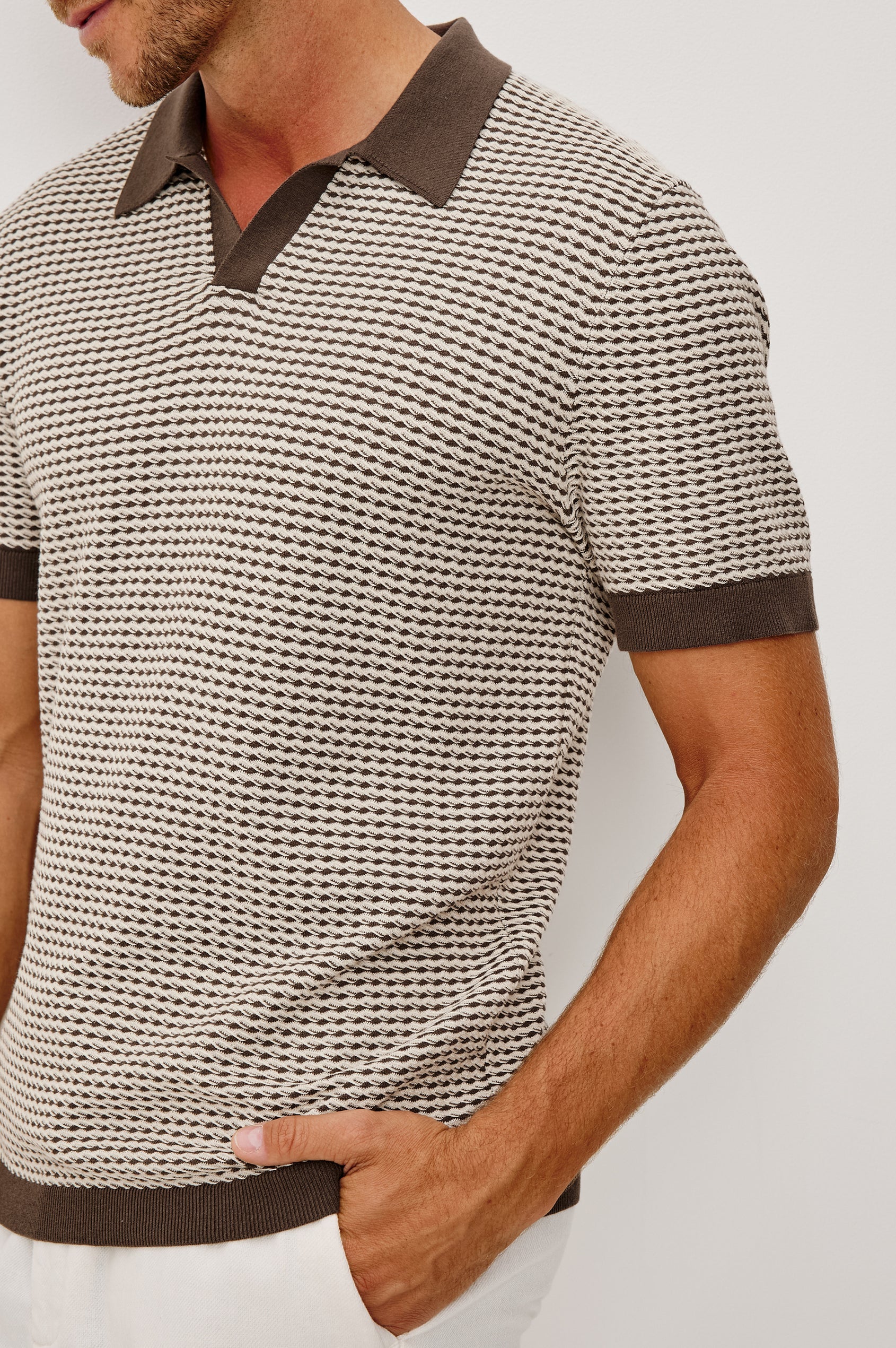 HAYDEN SHORT SLEEVE POLO - Polos - Novaman
