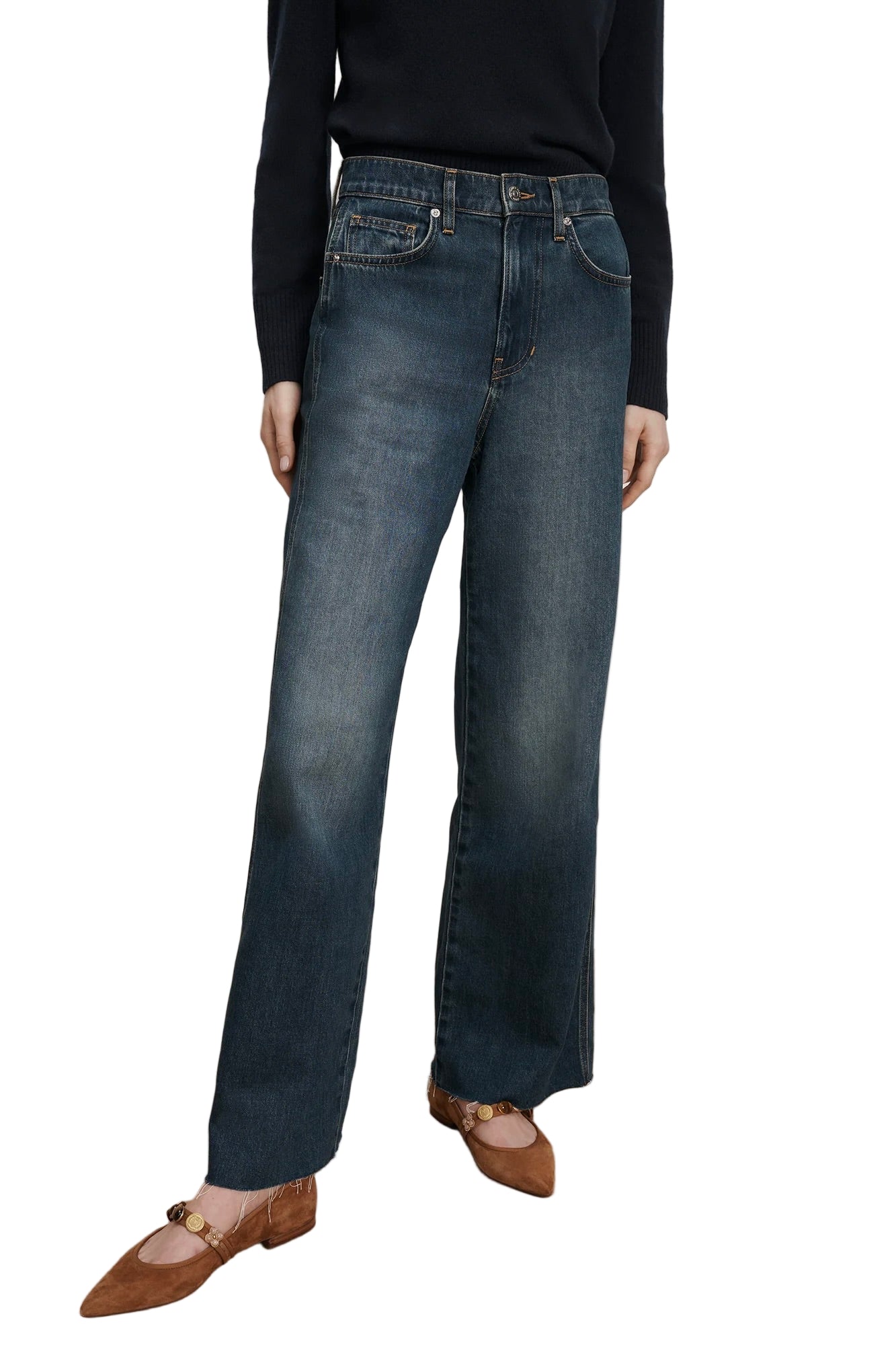 TAYLOR H/R WIDE LEG - Jeans - Sassanova