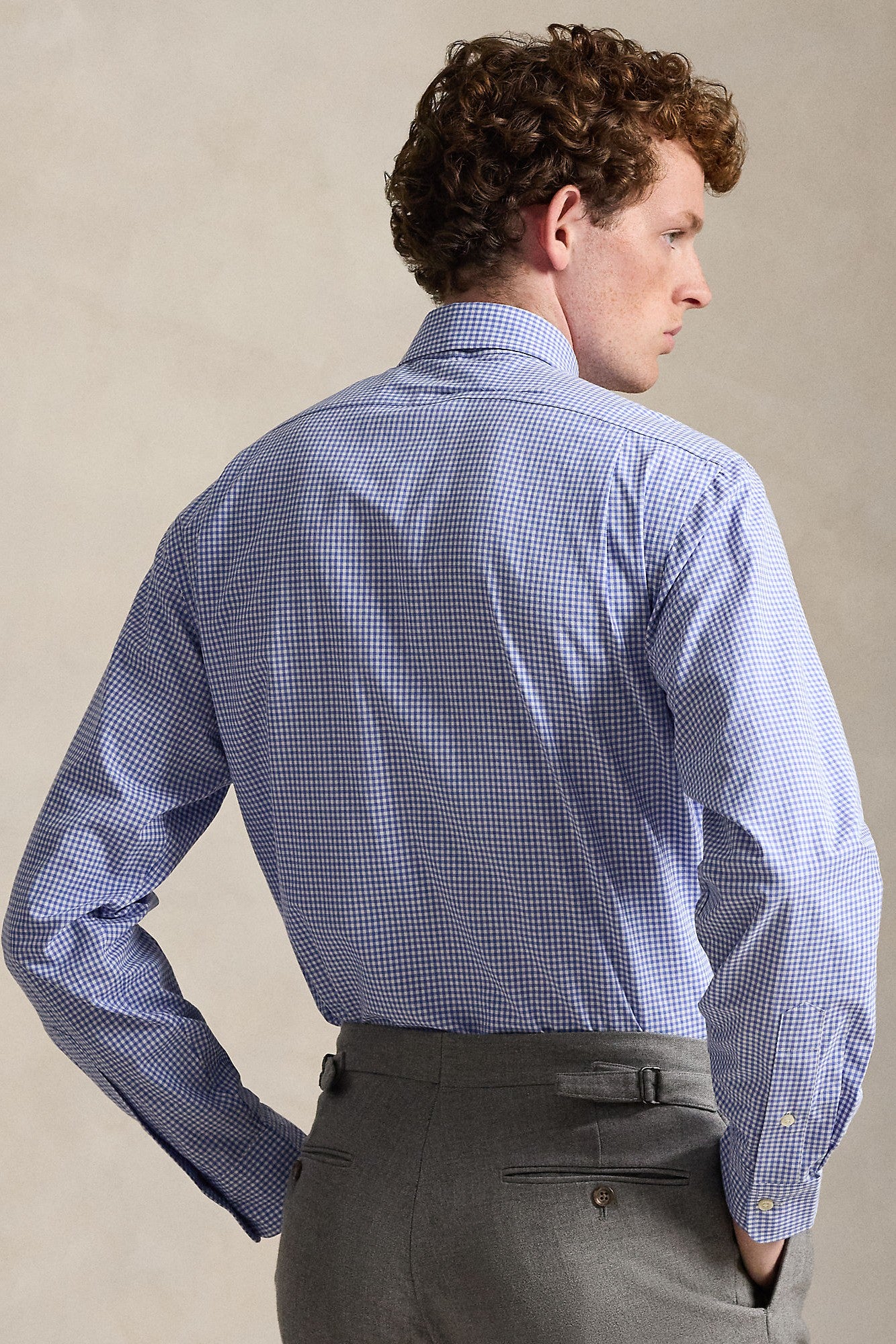 LONG SLEEVE CAMBRIDGE SPORT SHIRT - Long Sleeved Shirts - Novaman