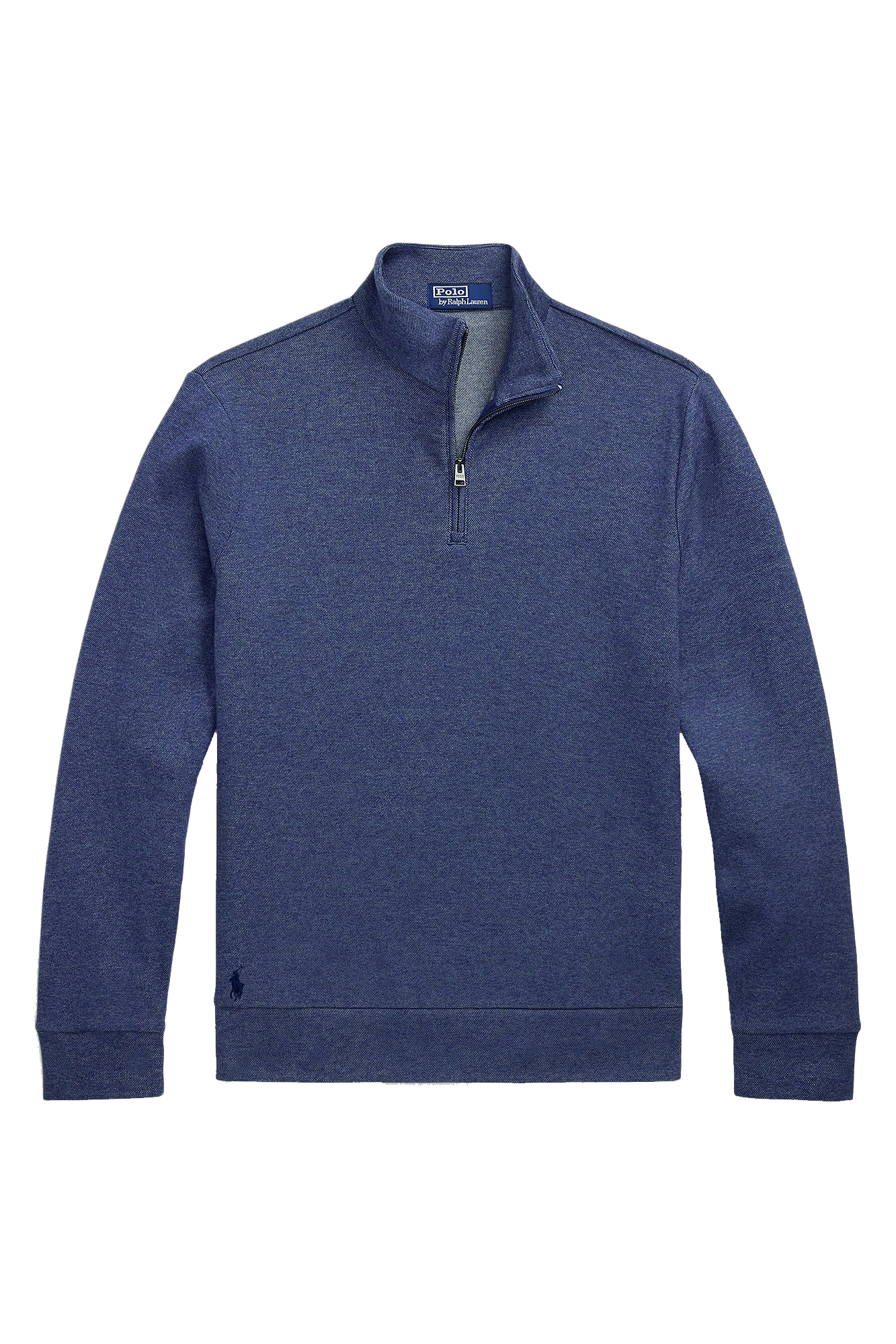LONG SLEEVE TEXTURED 1/2 ZIP PULLOVER - Sweaters - Novaman
