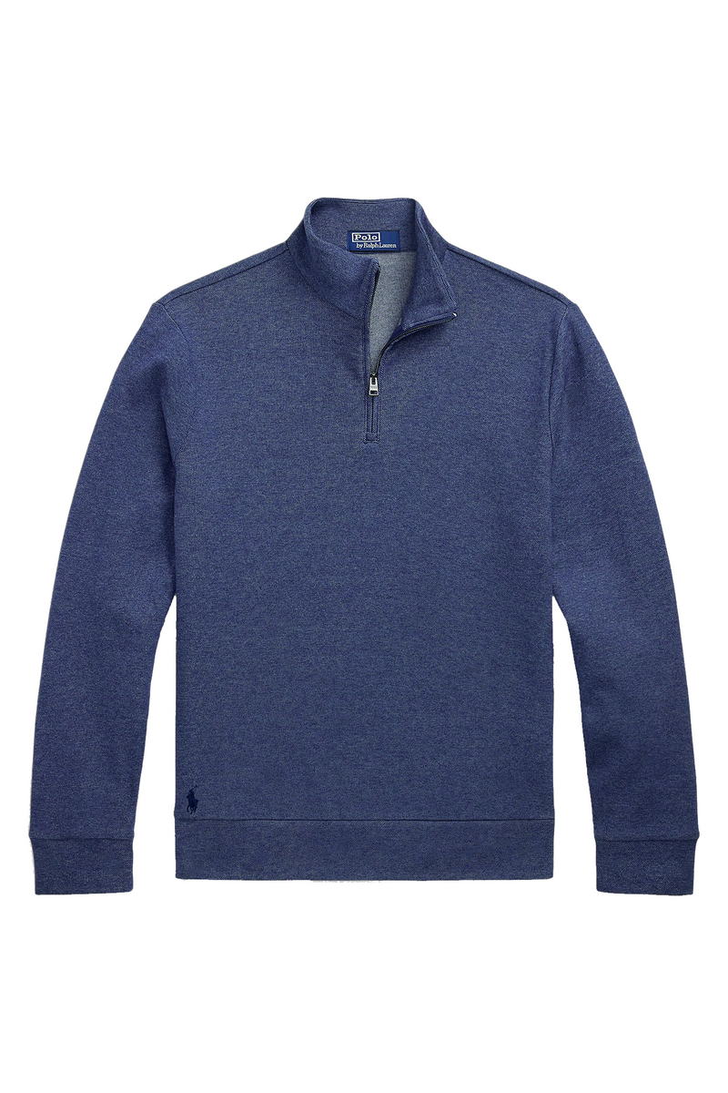 LONG SLEEVE TEXTURED 1/2 ZIP PULLOVER