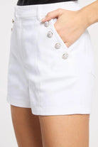 DENIM SUSIE SHORT - Shorts - Sassanova