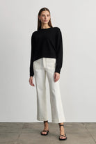 CROPPED NICOLE PANT - Pants - Sassanova