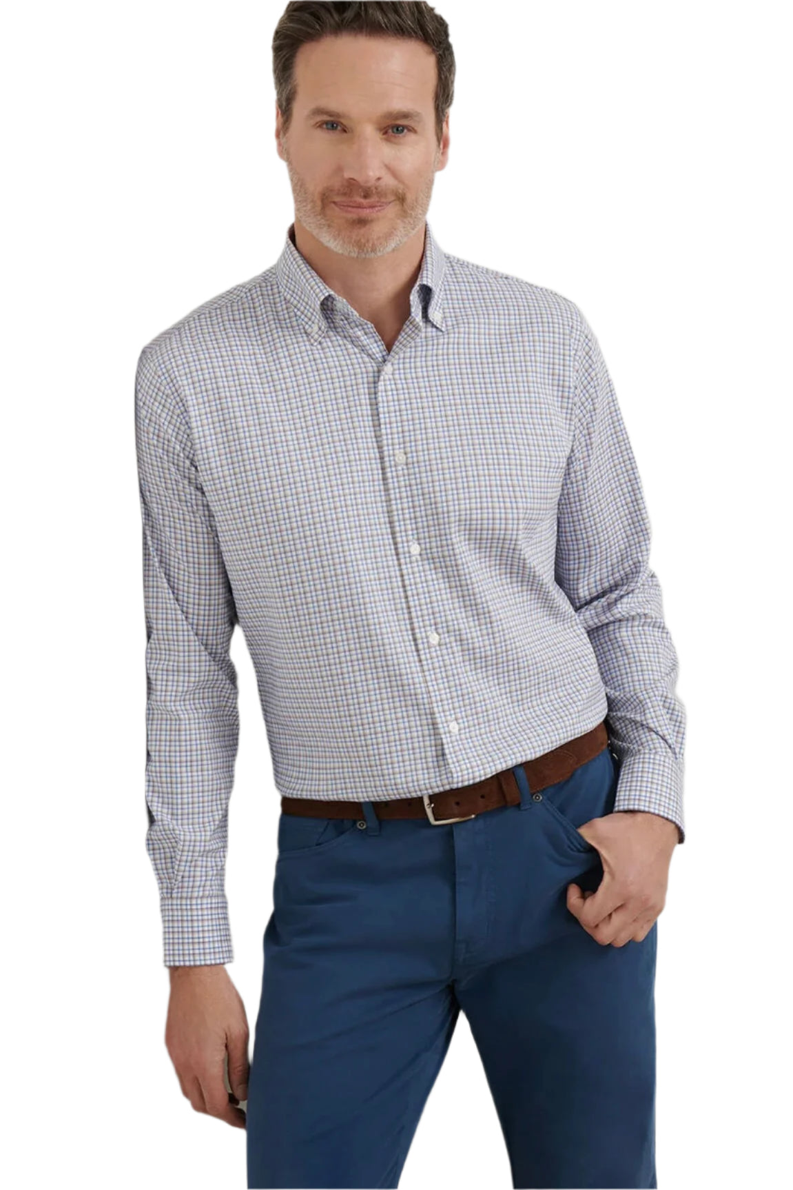 JULIAN CROWN LITE SPORT SHIRT -  Long Sleeved Shirts - Novaman