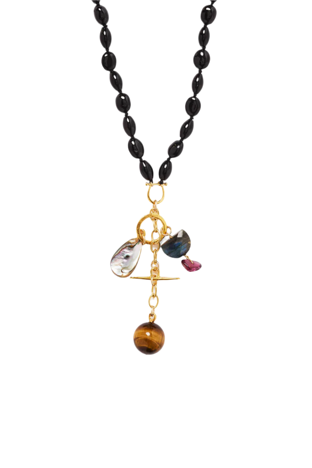 MULTI STONE CHARM NECKLACE (NG-15274LQ)
sassanova
