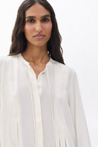ARDEN PLEATED BLOUSE - Sassanova