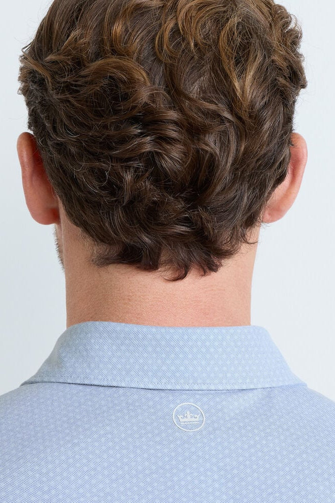 ALBATROSS DIAMOND PIQUE POLO - Short Sleeved Shirts - Novaman