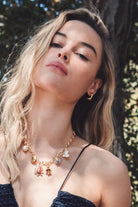 ARLET CHARM NECKLACE- GLD MULTI - Sassanova