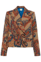 KELSEY CROPPED PEACOAT-Sassanova