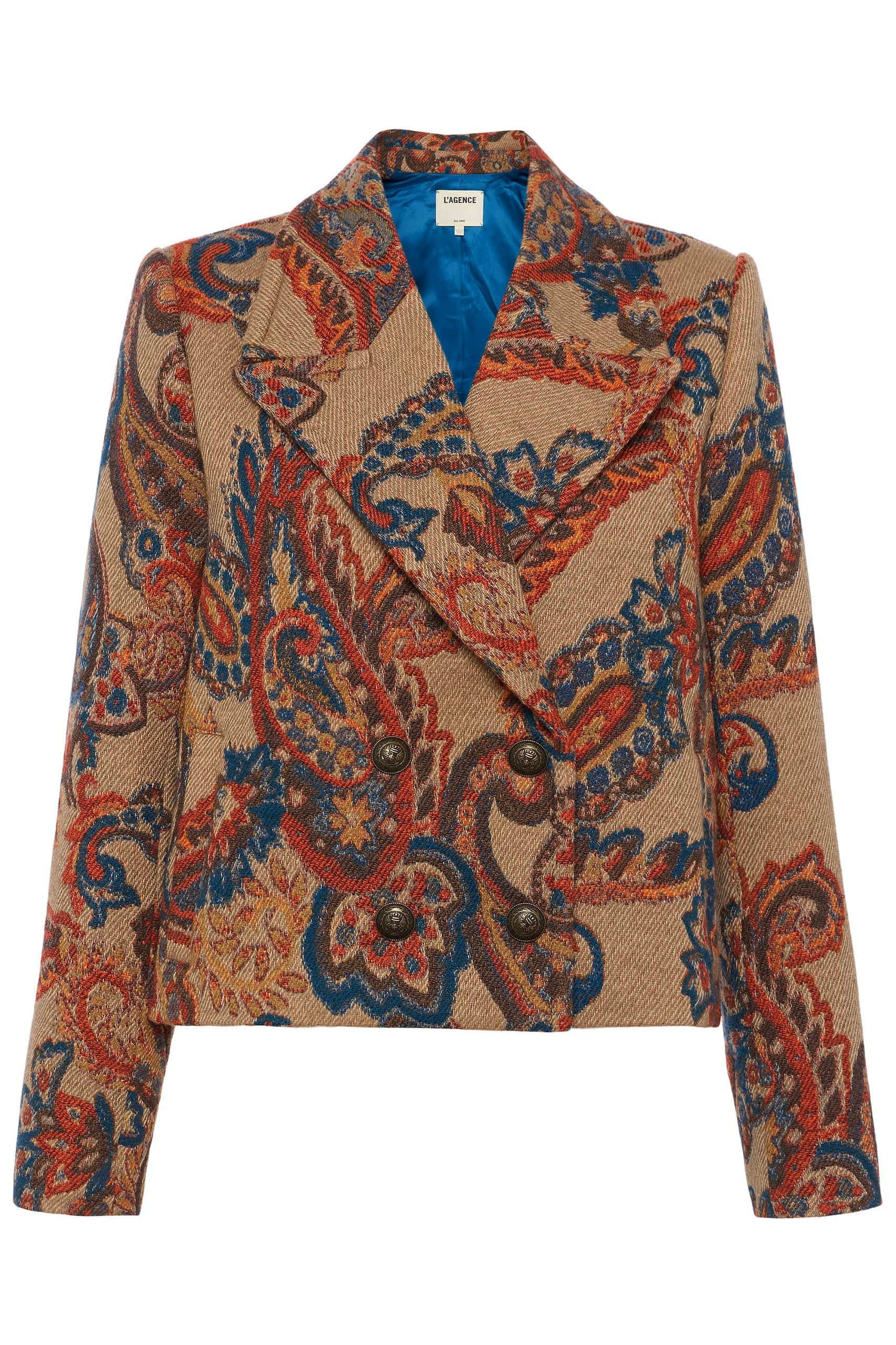 KELSEY CROPPED PEACOAT-Sassanova